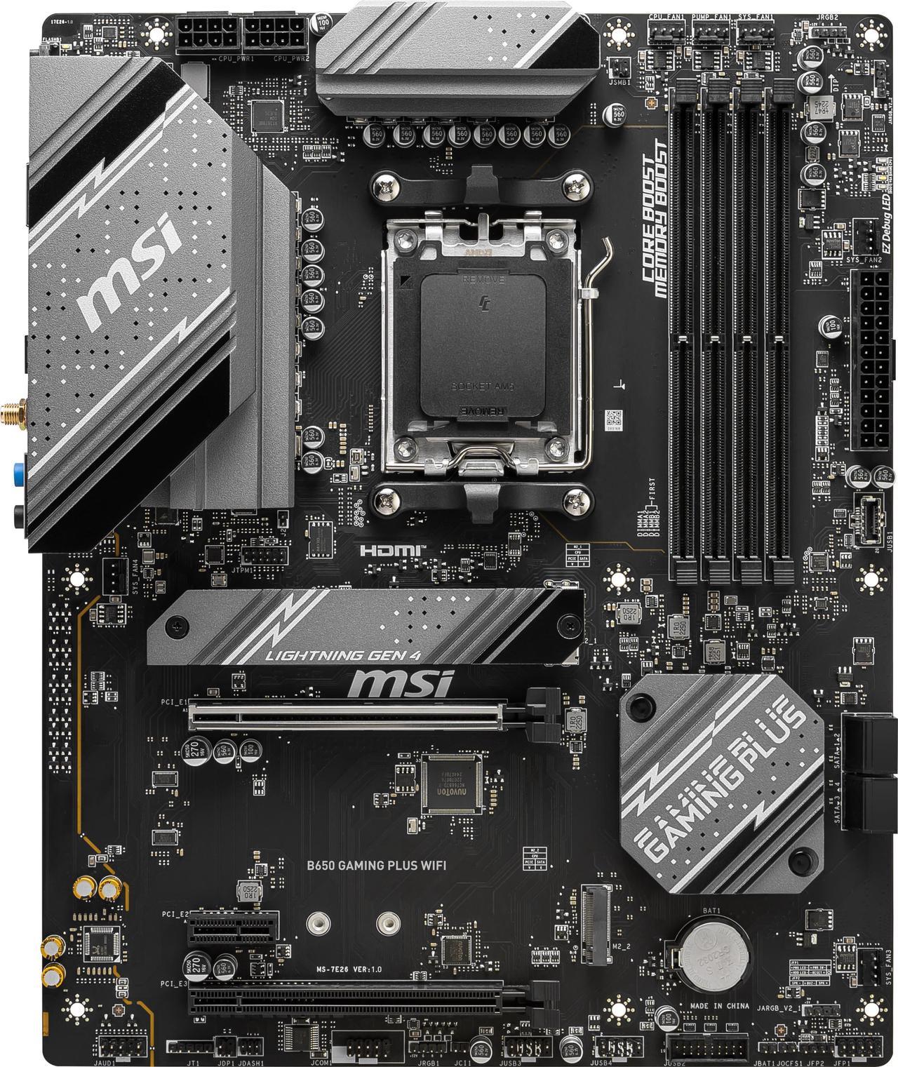 B650 motherboard Wi-Fi 6E