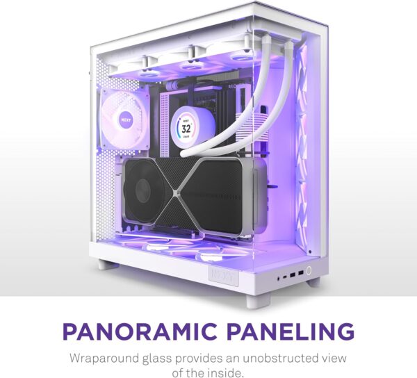 NZXT H6 Flow RGB Mid-Tower Case - PC Parts Offers