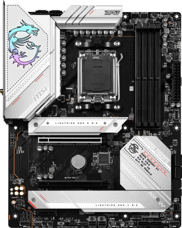 MSI MPG B650 EDGE WIFI AM5 ATX Motherboard – DDR5, Ryzen 7000 & 9000 - Image 3