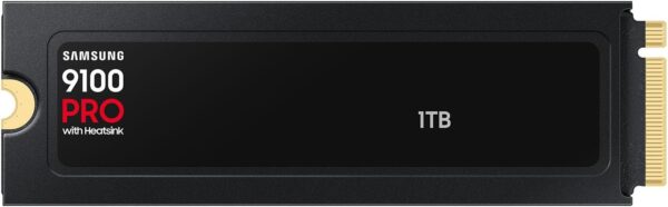 Samsung SSD 9100 PRO with Heatsink 1TB – PCIe 5.0 x4 M.2 2280
