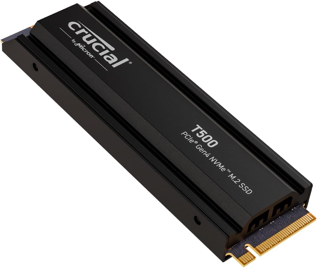 Crucial T500 1TB Gen4 NVMe M.2 SSD